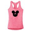 Multi-Color Sublimatable Ladies PosiCharge Electric Heather Racerback Tank Thumbnail